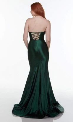 Alyce Paris - 61176 Strapless Satin Mermaid Dress