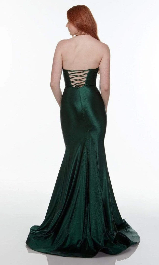 Alyce Paris - 61176 Strapless Satin Mermaid Dress 4 Alyce Paris - 61176 Strapless Satin Mermaid Dress