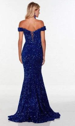 Alyce Paris - 61187 Off Shoulder Sheath Gown