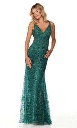 Alyce Paris - 61199 Glitter Detailed Gown