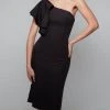 Alyce Paris 70005 - Ruffle Sleeve Fitted Formal Dress 1 Alyce Paris 70005 - Ruffle Sleeve Fitted Formal Dress