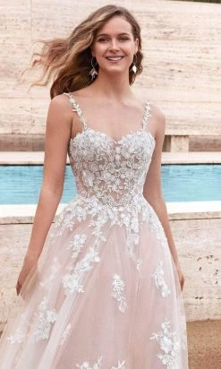 Alyce Paris 7043 - Embroidered Tulle Ballgown