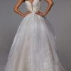 Alyce Paris - 7047 Open Back Voluminous Bridal Gown