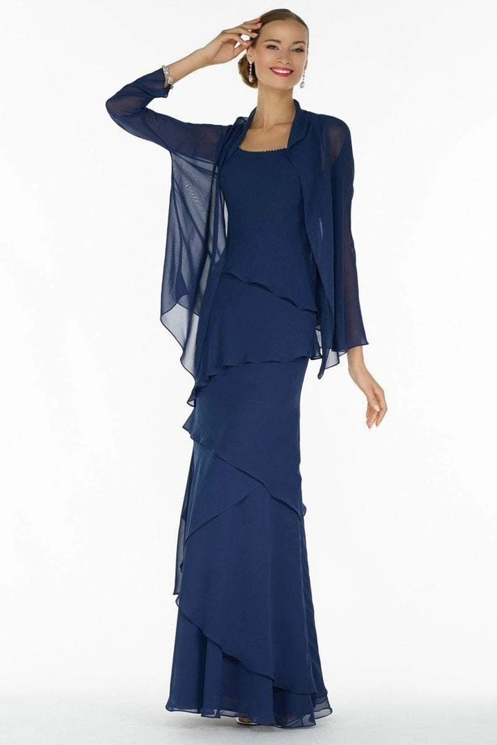 Alyce Paris - Black Label - 29292 Tank Style Evening Gown With Jacket 7 Alyce Paris - Black Label - 29292 Tank Style Evening Gown With Jacket