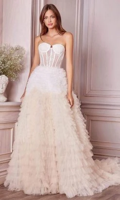 Andrea And Leo - A0767 Sweetheart Ruffled Ballgown
