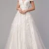 Andrea And Leo - A1027W Off Shoulder Embroidered Bridal Gown 2 Andrea And Leo - A1027W Off Shoulder Embroidered Bridal Gown