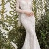 Andrea And Leo - A1085W Long Sleeve Lace Bridal Gown 2 Andrea And Leo - A1085W Long Sleeve Lace Bridal Gown
