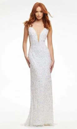 Ashley Lauren - 11081 Fitted Sequin Evening Dress