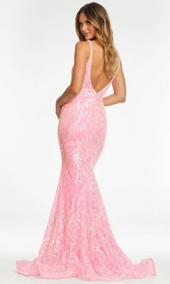 Ashley Lauren - 11113 Sequin Motif Long Gown