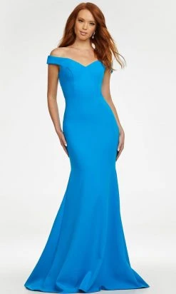 Ashley Lauren - 11118 Cross Strap Back Long Gown 14 Ashley Lauren - 11118 Cross Strap Back Long Gown
