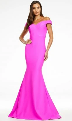 Ashley Lauren - 11118 Cross Strap Back Long Gown 17 Ashley Lauren - 11118 Cross Strap Back Long Gown