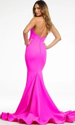 Ashley Lauren - 11121 Plunging Halter Gown 23 Ashley Lauren - 11121 Plunging Halter Gown