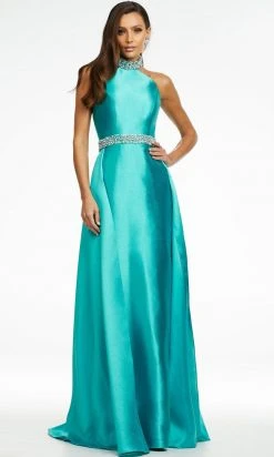 Ashley Lauren - 11148 Bejeweled High Halter Gown 18 Ashley Lauren - 11148 Bejeweled High Halter Gown
