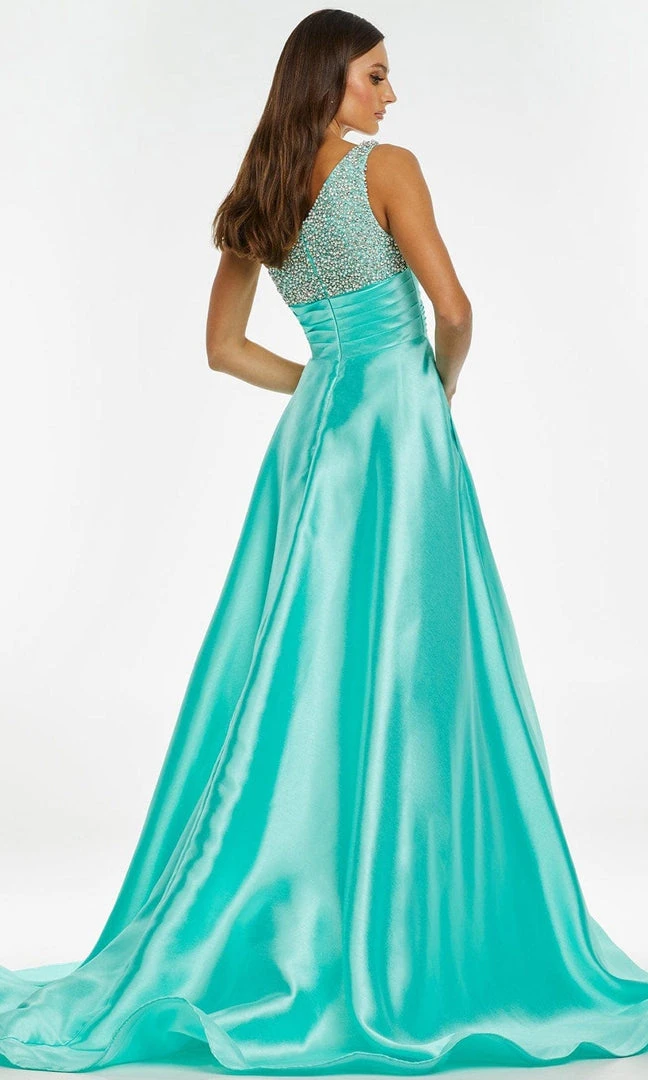 Ashley Lauren - 11149 Beaded Bustier Taffeta Gown 4 Ashley Lauren - 11149 Beaded Bustier Taffeta Gown