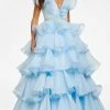 Ashley Lauren - 11154 Ruffle Ornate Ballgown
