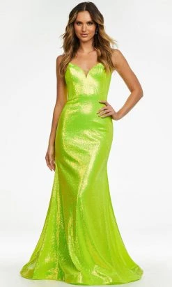 Ashley Lauren - 11163 Strapless V-Neck Sequin Gown 13 Ashley Lauren - 11163 Strapless V-Neck Sequin Gown