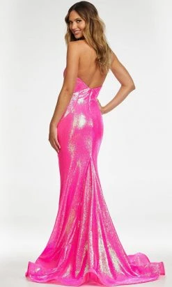 Ashley Lauren - 11163 Strapless V-Neck Sequin Gown 18 Ashley Lauren - 11163 Strapless V-Neck Sequin Gown