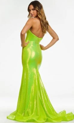 Ashley Lauren - 11163 Strapless V-Neck Sequin Gown 15 Ashley Lauren - 11163 Strapless V-Neck Sequin Gown