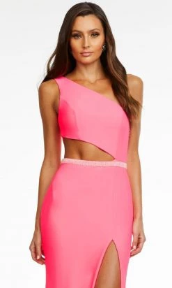 Ashley Lauren - 11169 One Shoulder Cutout Gown 18 Ashley Lauren - 11169 One Shoulder Cutout Gown