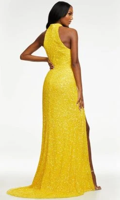 Ashley Lauren - 11174 High Halter Sequin Gown 31 Ashley Lauren - 11174 High Halter Sequin Gown