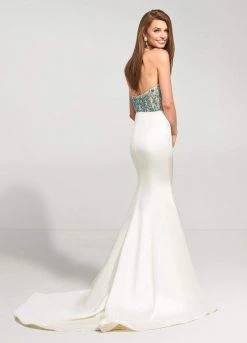 Ashley Lauren - 1122 Sweetheart Illusion Bodice Evening Dress