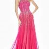 Ashley Lauren - 1426 Sequin Embellished High Halter Gown 1 Ashley Lauren - 1426 Sequin Embellished High Halter Gown