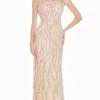 Ashley Lauren - 1429 Sequin Embellished Off-Shoulder Gown