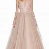 Ashley Lauren - 1483 Embroidered Plunging Sweetheart Ballgown 2 Ashley Lauren - 1483 Embroidered Plunging Sweetheart Ballgown