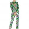 Ashley Lauren - 1628 Beaded Long Sleeve Jumpsuit 2 Ashley Lauren - 1628 Beaded Long Sleeve Jumpsuit
