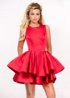 Ashley Lauren - 4045 Pleated A-Line Cocktail Dress