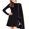 Ashley Lauren - 4060 Crepe Long Sleeves Cocktail Dress