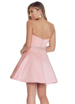Ashley Lauren - 4064 Crystal Beaded Sweetheart Satin A-line Dress 11 Ashley Lauren - 4064 Crystal Beaded Sweetheart Satin A-line Dress