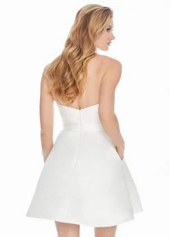 Ashley Lauren - 4082 Bow-Adorned Strapless Sweetheart Satin Dress 16 Ashley Lauren - 4082 Bow-Adorned Strapless Sweetheart Satin Dress