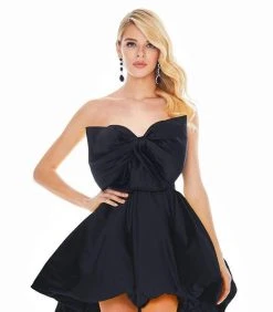 Ashley Lauren - 4218 Bowed Strapless A-Line Cocktail Dress 17 Ashley Lauren - 4218 Bowed Strapless A-Line Cocktail Dress