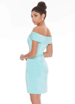 Ashley Lauren - 4224 Off Shoulder Sheath Cocktail Dress