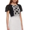 Ashley Lauren - 4441 High Embellished Short Dress 2 Ashley Lauren - 4441 High Embellished Short Dress