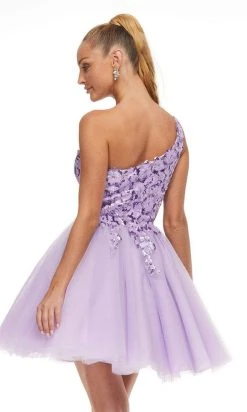 Ashley Lauren - 4453 Sequin Appliques A-Line Cocktail Dress