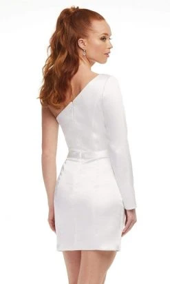 Ashley Lauren - 4463 Asymmetrical Fitted Cocktail Dress