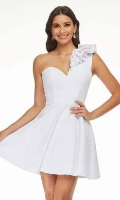 Ashley Lauren - 4468 Asymmetrical A-Line Cocktail Dress 16 Ashley Lauren - 4468 Asymmetrical A-Line Cocktail Dress