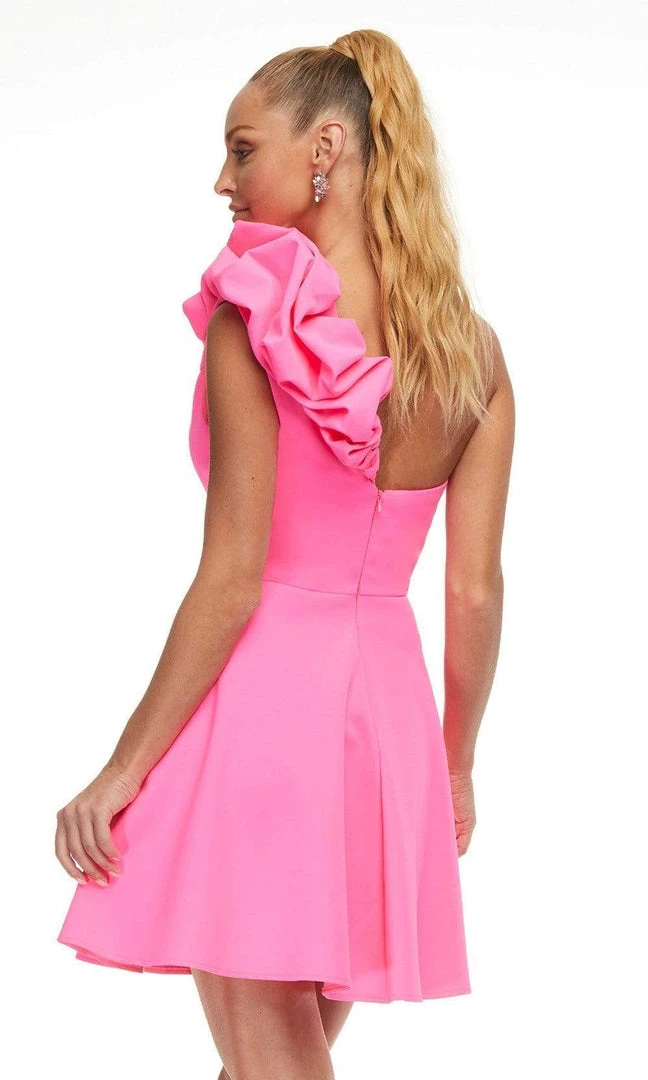 Ashley Lauren - 4468 Asymmetrical A-Line Cocktail Dress 4 Ashley Lauren - 4468 Asymmetrical A-Line Cocktail Dress