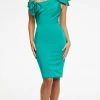 Ashley Lauren - 4494 Asymmetric Ruched Sheath Dress