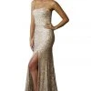 SCALA BG Haute - E01015 Dress In Champagne 1 SCALA BG Haute - E01015 Dress In Champagne