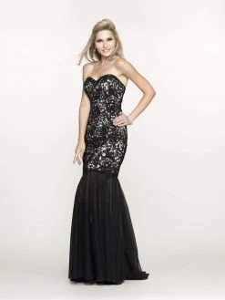 SCALA BG Haute - G3111 Dress In Black And Nude