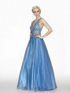 SCALA BG Haute - G3115 Dress In Blue And Turquiose