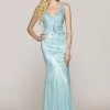 SCALA BG Haute - G3117 Dress In Aqua 2 SCALA BG Haute - G3117 Dress In Aqua
