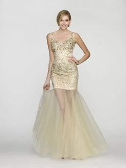 SCALA BG Haute - G3200 Dress In Champagne