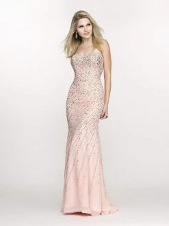 SCALA BG Haute - G3215 Dress In Peach