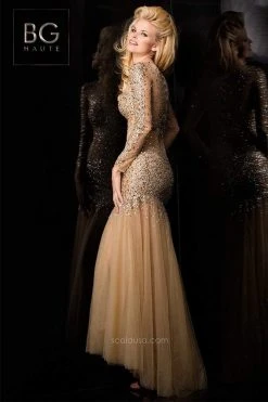 SCALA BG Haute - G3230 Dress In Gold