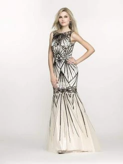 SCALA BG Haute - G3310 Dress In Black And Ivory