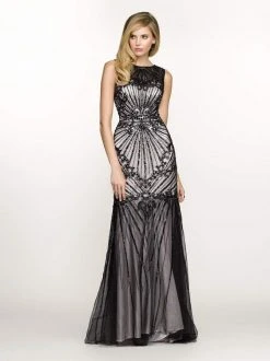 SCALA BG Haute - G3311 Dress In Black And Ivory